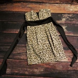 Teeze Me Strapless dress